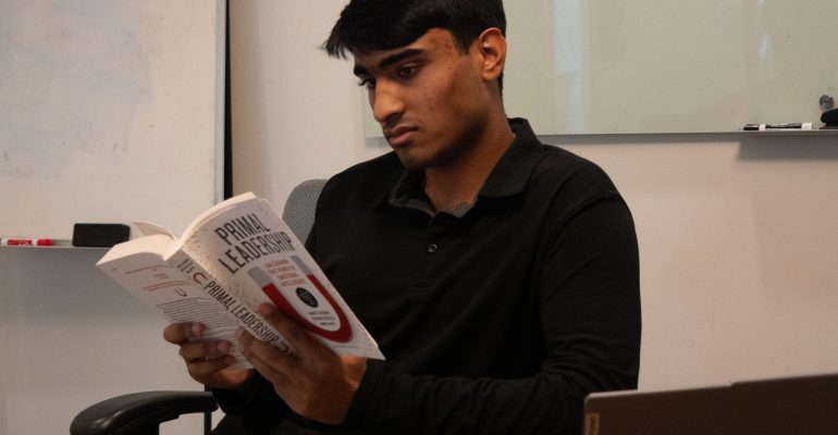 Business student at Sattler